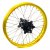 Haan Wheels, Komplett Hjul, 2,15, 19", BAK, GUL SVART, Suzuki 05-25 RM-Z450, 07-25 RM-Z250