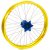 Haan Wheels, Komplett Hjul, 1,40, 19", FRAM, GUL BLÅ, Suzuki 02-25 RM85, 97-01 RM80