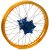 Haan Wheels, Komplett Hjul, 2,15, 18", BAK, BLÅ GULD, KTM 03-23 450 EXC-F, 03-12 450 SX-F, 18-22 250 EXC TPI/300 EXC TPI, 95-17 