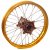 Haan Wheels, Komplett Hjul, 2,15, 19", BAK, GULD BRONS, Kawasaki 19-26 KX450, 06-18 KX450F, 24-26 KX450X, 03-08 KX250, 19-26 KX2