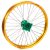 Haan Wheels, Komplett Hjul, 1,60, 14", FRAM, GULD GRÖN, KTM 02-24 65 SX, Husqvarna 17-24 TC 65, GasGas 24 MC 65, 26 MC 65, 21-23