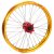 Haan Wheels, Komplett Hjul, 1,60, 21", FRAM, GULD RÖD, KTM 16-27 450 EXC-F, 15-27 450 SX-F, 18-22 250 EXC TPI/300 EXC TPI, 23-25