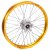 Haan Wheels, Komplett Hjul, 1,60, 21", FRAM, GULD SILVER, Suzuki 05-25 RM-Z450, 07-25 RM-Z250