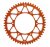 Holeshot, Bakdrev Alu, 520, 50, ORANGE, KTM 03-26 450 EXC-F/450 SX-F, 03-17 250 EXC, 18-22 250 EXC TPI/300 EXC TPI, 23-25 250 EX