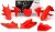 Rtech, Plastkit, ORANGE, KTM 16-18 450 SX-F, 17-18 250 SX, 16-18 250 SX-F, 16-18 350 SX-F, 16-18 125 SX/150 SX