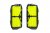 Rtech, Oversized Kylargaller Förstärkt, NEON GUL, KTM 20-26 450 EXC-F, 19-22 450 SX-F, 20-22 250 EXC TPI/150 EXC TPI/300 EXC TPI