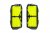 Rtech, Oversized Kylargaller Förstärkt, NEON GUL, KTM 20-26 450 EXC-F, 19-22 450 SX-F, 20-22 250 EXC TPI/150 EXC TPI/300 EXC TPI