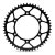 Moto-Master, Bakdrev Stål, 520, 49, SVART, Honda 02-25 CRF450R, 26 CRF450R, 84-07 CR250R, 04-26 CRF250R, 20-26 CRF250RX, 04-17 C