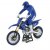 New-Ray, 1:12 Yamaha YZ 450F, Med Förare
