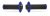 Progrip, 708 Dual Density Full Diamond LOCK ON GRIPS, SVART BLÅ