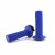 Progrip, 709 Single Density Half Waffle LOCK ON GRIPS, BLÅ