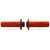 Progrip, 709 Single Density Half Waffle LOCK ON GRIPS, RÖD