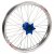Haan Wheels, Komplett Hjul, 1,60, 21", FRAM, SILVER BLÅ, Husqvarna 04-10 TC 450/TE 450/TE 510, 04-13 TC 250/TE 250, 11-12 TE 125