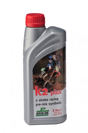 Rock Oil, K2 Plus Semi Synthetic 2-T Racing olja