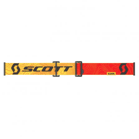Scott Goggle Prospect 6 Days 2024 Spain - Red/Yellow/Yellow chrome works