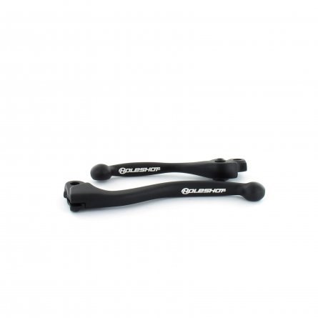 Holeshot, Broms/Kopplingsgrepp Par, SVART, Kawasaki 19-23 KX450, 21-26 KX250, 24-26 KX250X