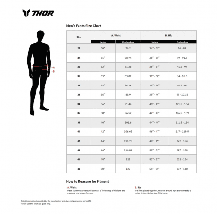 THOR LAUNCHMODE Storm Black Pants 