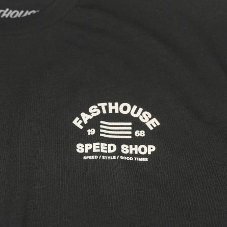 Fasthouse, Cobalt SS Tee, Black, VUXEN, S