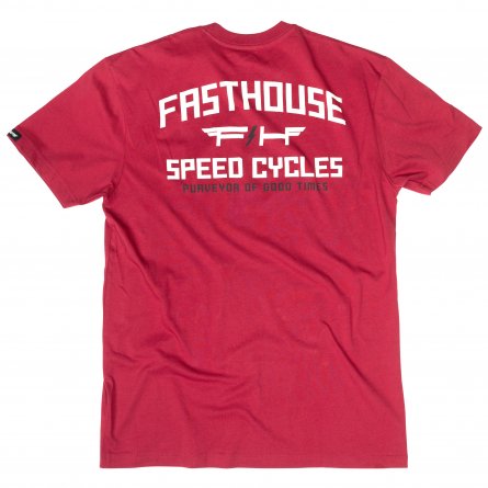Fasthouse, Elevate SS Tee, Cardinal, VUXEN, S