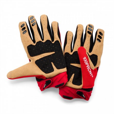 100%, AIRMATIC 2 Handskar Red/Black, VUXEN, XL, SVART RÖD
