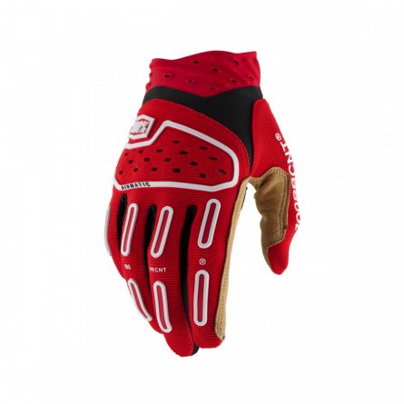 100%, AIRMATIC 2 Handskar Red/Black, VUXEN, S, SVART RÖD