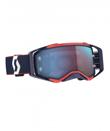 SCO Goggle Prospect retro - blue/red blue chr work