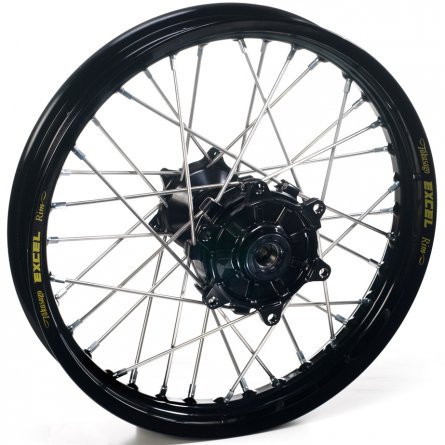 Haan Wheels, Komplett Hjul, 2,15, 19", BAK, SVART, KTM 23-26 450 SX-F, 23-26 250 SX/250 SX-F, 23-26 350 SX-F, 23-26 125 SX, 25 1