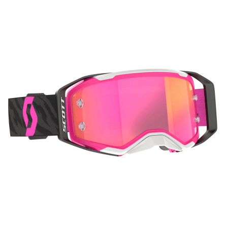 Scott Goggle Prospect 2.0 - zebra black/pink / pink chrome works