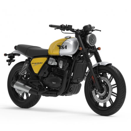 BSA 350 BANTAM - Victor Yellow | Klassisk design – Tidlös stil