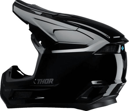 THOR Youth Fleet Blackout Helmet Gloss Black 