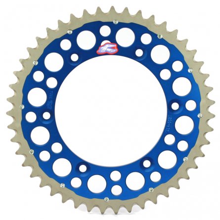 Renthal, Bakdrev, 520, 52, BLÅ, KTM 03-26 450 EXC-F/450 SX-F, 03-17 250 EXC, 18-22 250 EXC TPI/300 EXC TPI, 23-25 250 EXC/150 EX