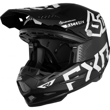 FXR ATR-2 Helmet - Black-White 