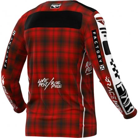 FXR Podium Gladiator Mx Jersey - Red Plaid