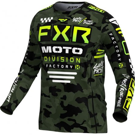 FXR Podium Gladiator Mx Jersey Camo 