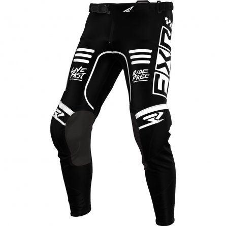 FXR Yth Podium Mx Pant - Black/White 