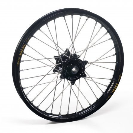 Haan Wheels, Komplett Hjul, 1,60, 21", FRAM, SVART, KTM 16-27 450 EXC-F, 15-27 450 SX-F, 18-22 250 EXC TPI/300 EXC TPI, 23-25 25