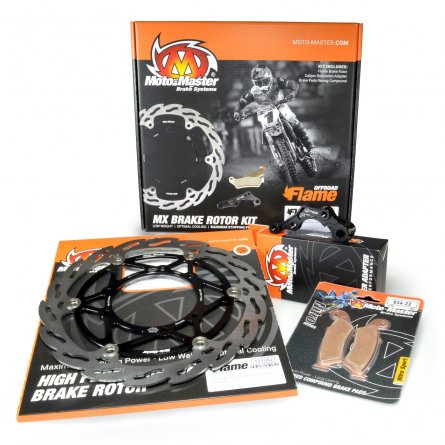 Moto-Master, KIT Oversize 260mm, Adapter, Pads, FRAM, KTM 12-20 85 SX, 12-14 Freeride E-SX, Husqvarna 20 TC 85, 14-19 TC 85 (17/