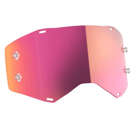 Scott Prospect/Fury Single WORKS Lens - pink chrome afc works