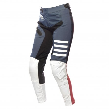 Fasthouse, Byxor, Women's Elrod, VUXEN, Size W4, 28, VIT BLÅ ROSA