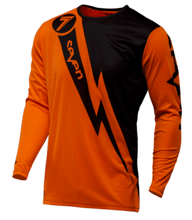 Seven youth annex volt jersey - flo orange 