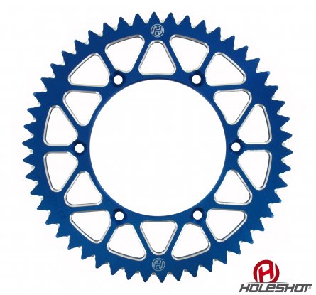 Holeshot, Bakdrev Alu, 428, 52, BLÅ, Yamaha 02-26 YZ85, 93-01 YZ80, Suzuki 02-25 RM85, 89-01 RM80