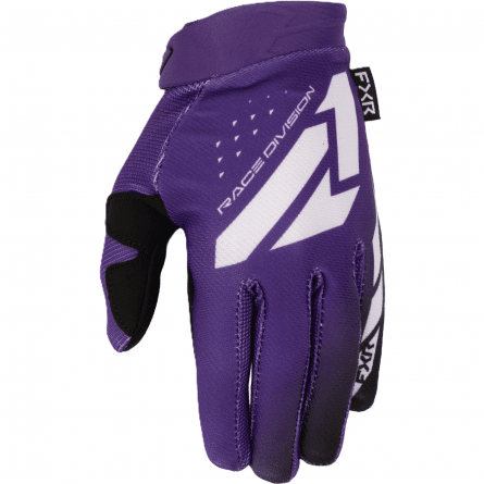 FXR Yth Reflex MX Glove - Purple/White 