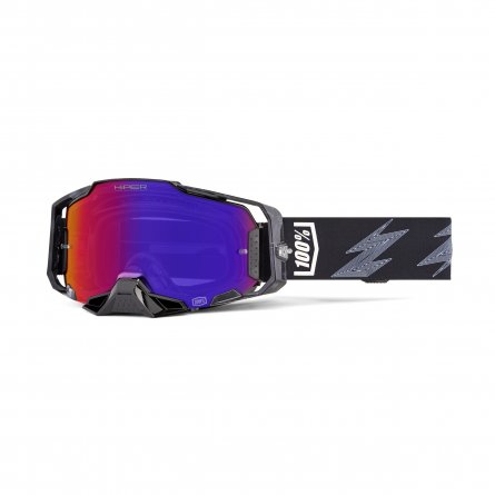 100%, ARMEGA HIPER Glasögon Crenshaw - Mirror Purple Lens, VUXEN