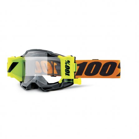 100%, ACCURI 2 FORECAST Glasögon Orange - Clear Lens, VUXEN