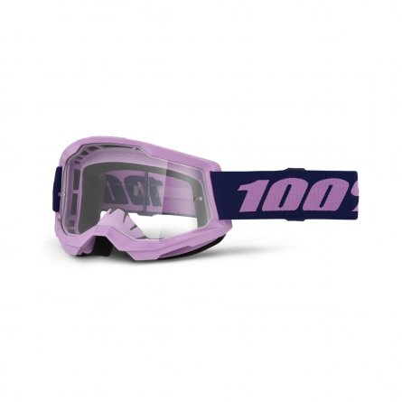 100%, STRATA 2 Glasögon Purple - Clear Lens, VUXEN