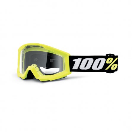 100%, STRATA MINI Black - Clear Lens, BARN