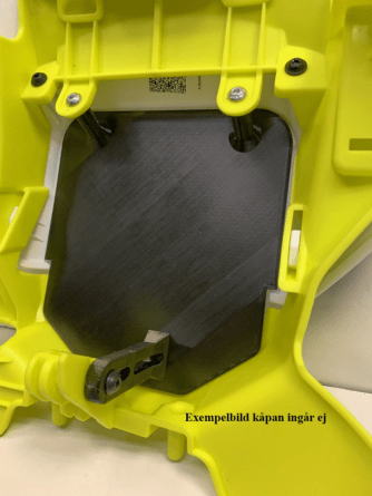 Skyddsplåt lamphus Husqvarna 2024-, svart