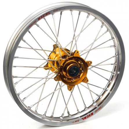 Haan Wheels, Komplett Hjul, 1,60, 21", FRAM, SILVER GULD, Yamaha 03-13 YZ450F, 93-26 YZ250, 01-13 YZ250F, 93-26 YZ125, FANTIC 22