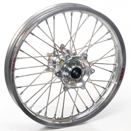 Haan Wheels, Komplett Hjul, 1,85, 19", BAK, SILVER, Yamaha 03-20 WR450F, 03-08 YZ450F, 99-07 WR250, 17-19 WR250, 01-24 WR250F, 0