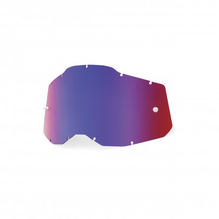 100%, RC2/AC2/ST2 Lins - Mirror Red/Blue, VUXEN